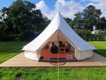One of the bell tents (added by manager 24 oct 2023)