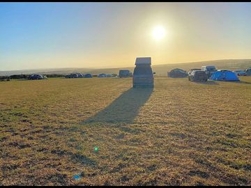 Beautiful sunrise on-site