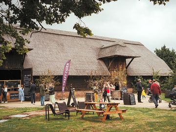 On-site bar and wine shop