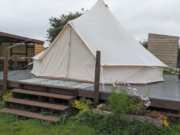 Sunflower bell tent