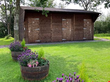 Toilet block