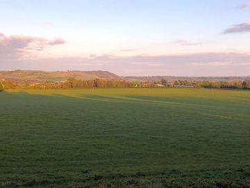 The camping field has views to the downs (added by manager 23 apr 2024)