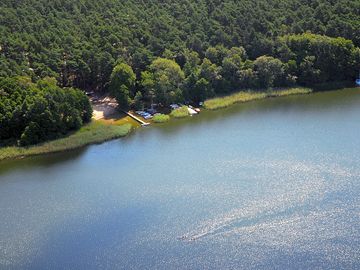 Aerial view of the site
