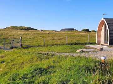 Banag view with callanish visitor centre and standing stones 5 minutes away