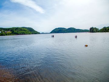 Ideal place for a swim