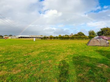 Rainbow across the campsite after storm francis (added by manager 18 aug 2022)