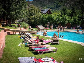 Climatized pool