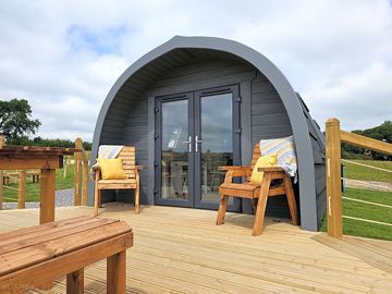Brand new glamping pod 2025!