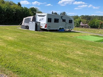 Grass touring pitches