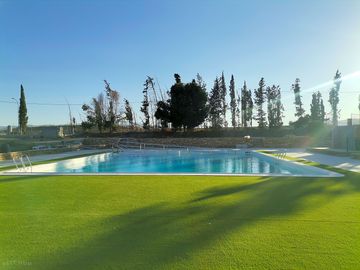 Swimming pool of the campsite