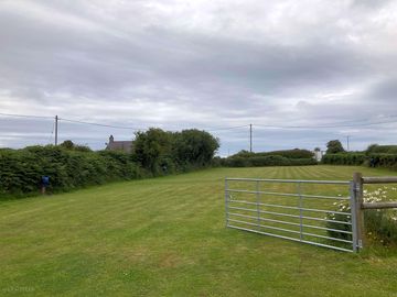 Small site with fully serviced pitches