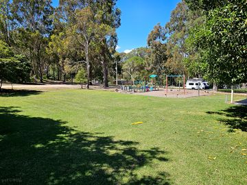 Grass play area