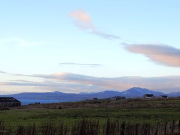 Mountains in the distance