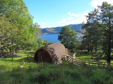 View from the lodge