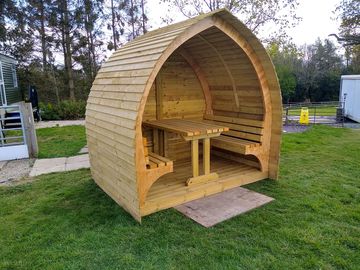 New all weather shelter pod
