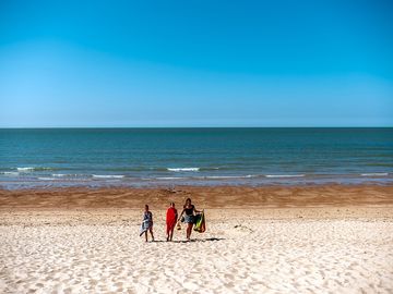 Nearby beach
