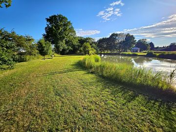 Lakeside grass pitch