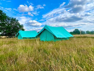 2 x tents available including double bed and mattress. bedding available on request.