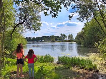 Pitches by the lakeside