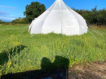 Camping pod set in a beautifully peaceful spot. (added by visitor 07 aug 2023)