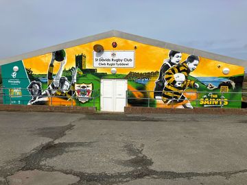 St davids rfc building