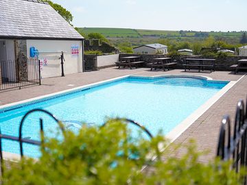 Stunning views from the heated pool