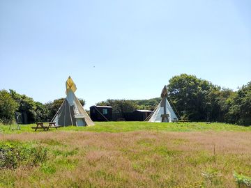 Tipi with a firepit and barbecue (added by manager 02 nov 2022)