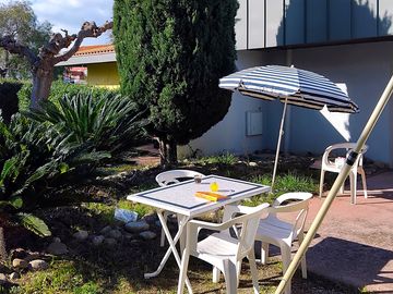 Private sun terrace