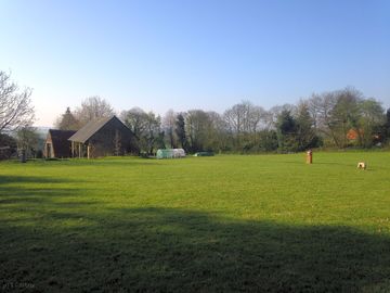 Grass pitches with electricity