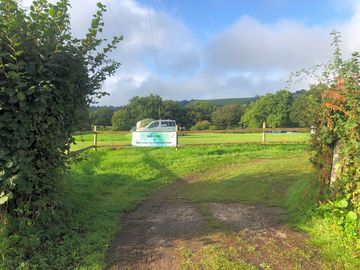 Campsite entrance