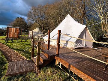 Rose tent