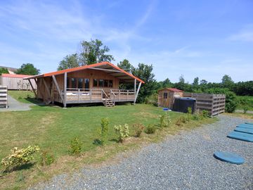 Spacious lodges