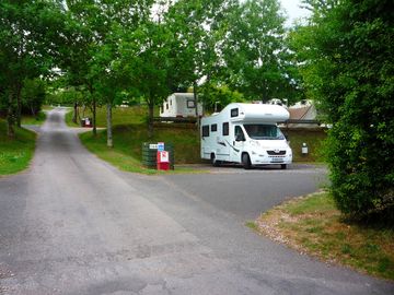 Entrance to apple blossom field