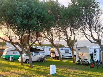 Motorhome and caravan pitches