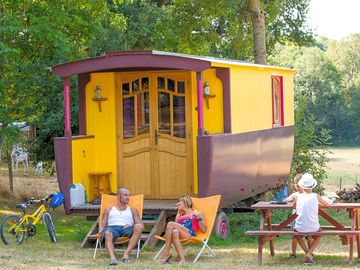 Gypsy caravan exterior