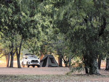 Tent camping