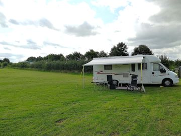 Wide, spacious pitches