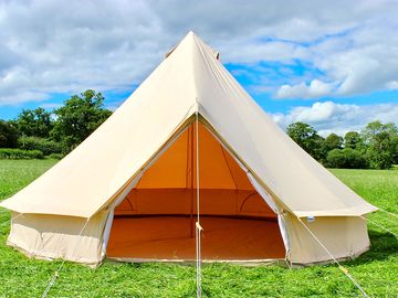 Exterior of bell tent (added by manager 15 may 2023)