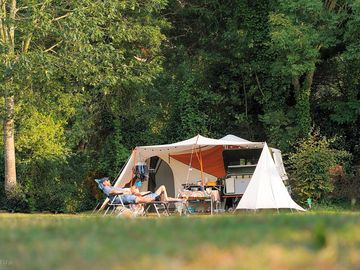 Nap in the campsite