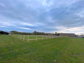 Well-kept grass pitches