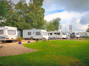 Spacious pitches