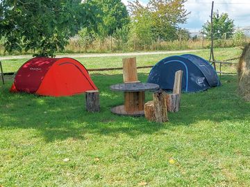 Pitches with seating
