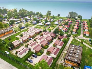 Aerial view of the site