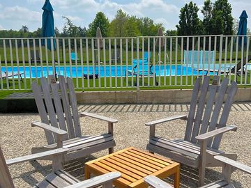 Chill-out area by the pool