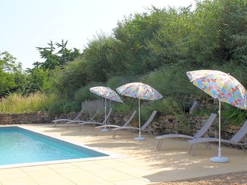 Swimming pool and sun deck