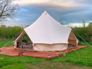 The spacious bell tent (added by manager 29 aug 2023)