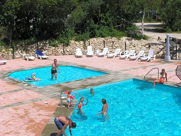 Swimming pool and sun deck