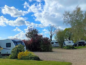 People making the most of being back out on the road using our hardstanding pitches!