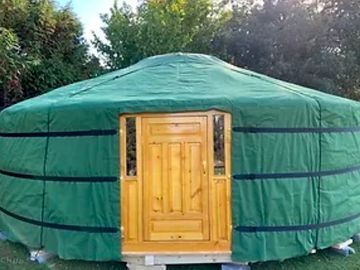 Yurt exterior
