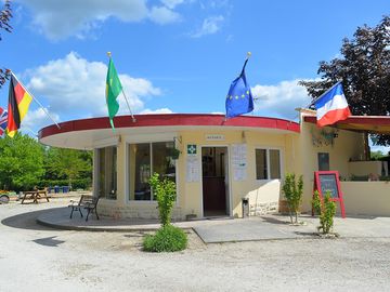 Reception building